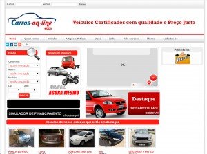 Criação de site para revenda de veículos