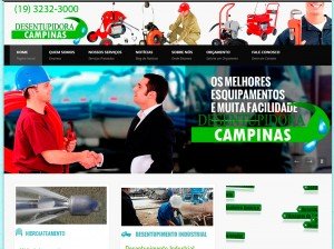 Criação de Site para Empresas de Desentupidora