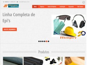 Criação de Sites para Empresas de Epis e Construção Civíl