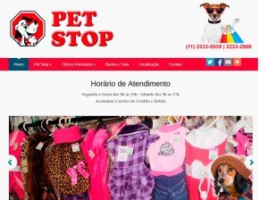 Criação de sites para empresas de petshop
